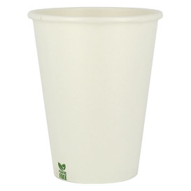 Plastic-Vrije Papieren Beker 14 Oz/420ml Wite Ø9cm (50 stuks)