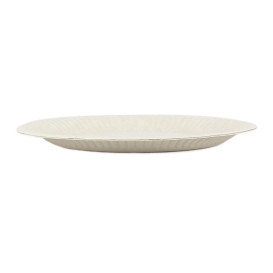 Assiette en Papier Blanc Biodégradable Ø18cm (100 Unités)