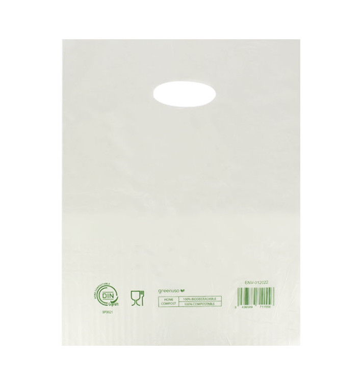 Zak met gestanst handvat Home Compost “Classic” 30x40cm (2.000 stuks) Zak met gestanst handvat Home Compost “Classic” 30x40cm (2.000 stuks)