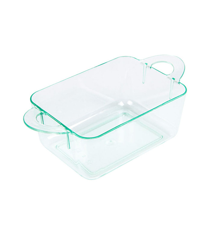 Récipient Sauces avec Anses Water Green 9,6x5x3,5 cm (24 Utés)