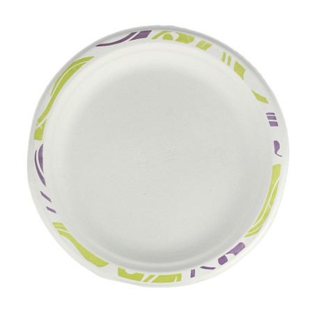 Assiette en Carton Chinet 220mm Flavour (125 Unités)