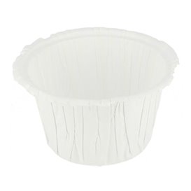 Cupcake vorm voering wit 4,7x3,8x6cm (3300 stuks)