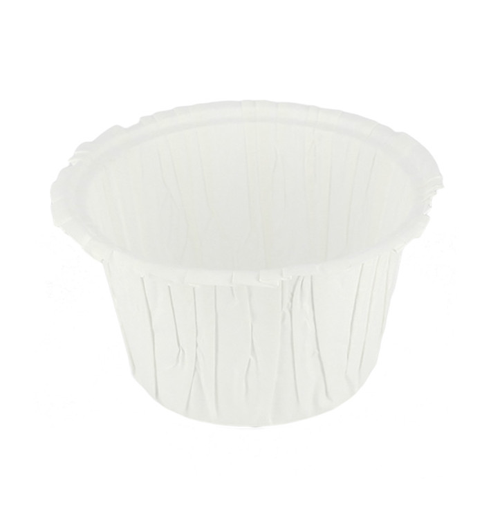 Caissettes Cupcakes Blanches 4,7x3,8x6cm (3.300 Unités) Caissettes Cupcakes Blanches 4,7x3,8x6cm (3.300 Unités)