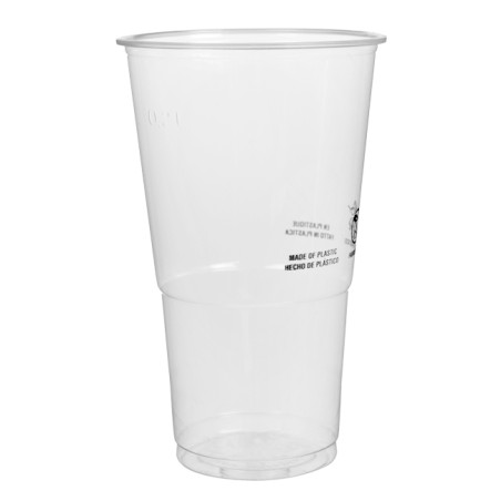 Verre Plastique PP Transparent 250ml (100 Utés)