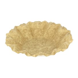 Assiette Creuse en Carton Kraft “Flower” Ø16cm 245g/m² (800 Utés)