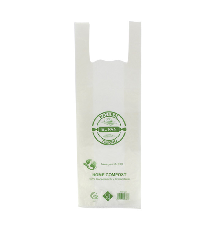 Sac à Bretelles de pain Translucide 30x60cm 14µm (2.000 Utés) Sac à Bretelles de pain Translucide 30x60cm 14µm (2.000 Utés)