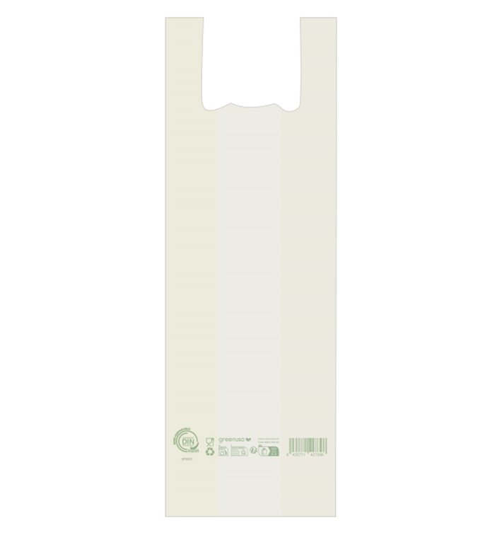 Sac à Bretelles de pain Translucide 30x60cm 14µm (100 Utés)