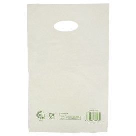 Zak met gestanst handvat Home Compost “Classic” 20x33cm (3.000 stuks)