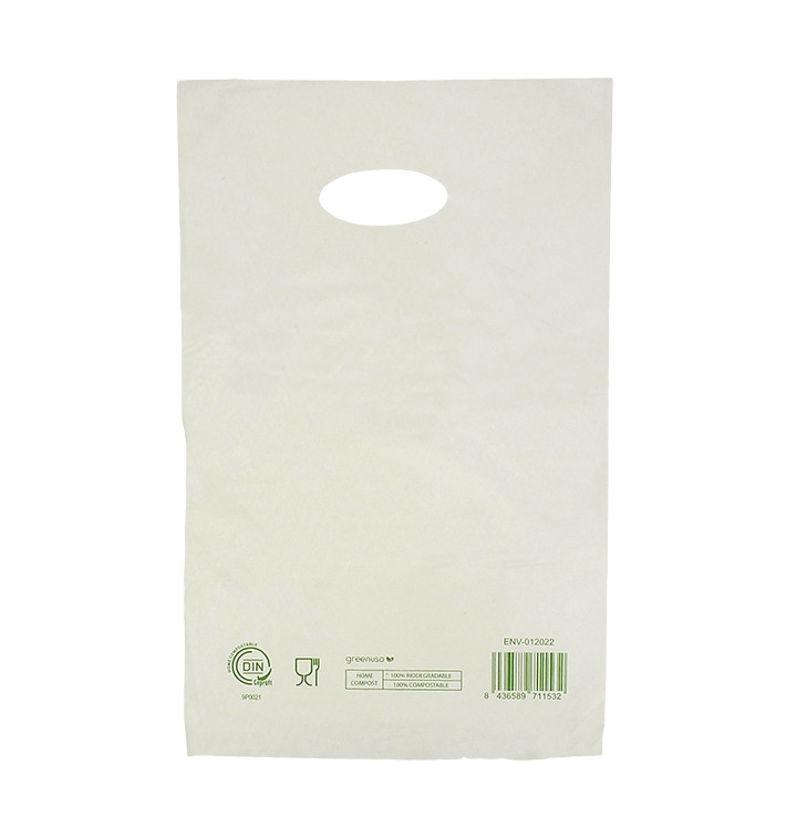 Zak met gestanst handvat Home Compost “Classic” 20x33cm (3.000 stuks) Zak met gestanst handvat Home Compost “Classic” 20x33cm (3.000 stuks)