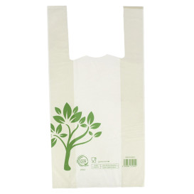 Hemddraagtassen Home Compost “Be Eco!” 30x40cm (100 stuks)