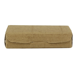 Boîte Chocolats et Bonbons Kraft 11x6,5x2,5cm 100g (600 Utés)