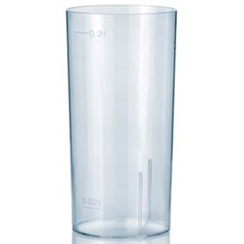 Verre Plastique Dur Long Drink 200ml (500 Unités)