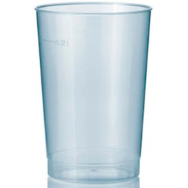 Verre Plastique Dur 200ml Transparent (1.000 Unités)