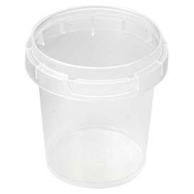 Plastic deli Container onverbrekelijk PP 50ml Ø4,8cm (28 stuks)