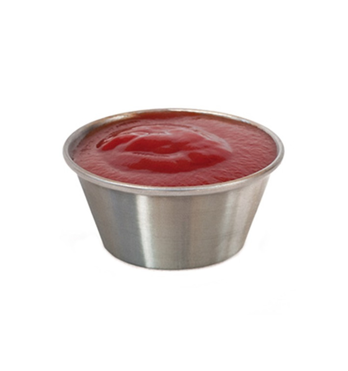 Pot à Sauce Inoxydable 45ml (12 Unités) Pot à Sauce Inoxydable 45ml (12 Unités)