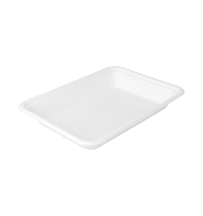 Plateau Bio en Canne à Sucre 196x147x27mm (50 Unités) Plateau Bio en Canne à Sucre 196x147x27mm (50 Unités)