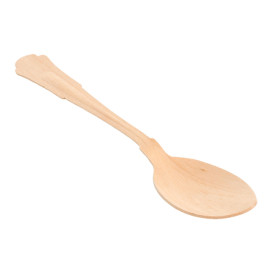Houten lepel "Classic" 20cm (100 stuks)