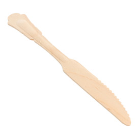 Houten mes "Classic" 20cm (100 stuks) 