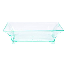Saucières Dégustation Salsa Vert Transp. 6,5x6,5x1,5cm (30 Utés)