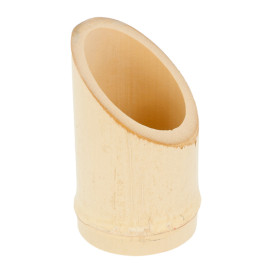 Bamboe proeving beker Truncated 5x9cm (10 stuks)