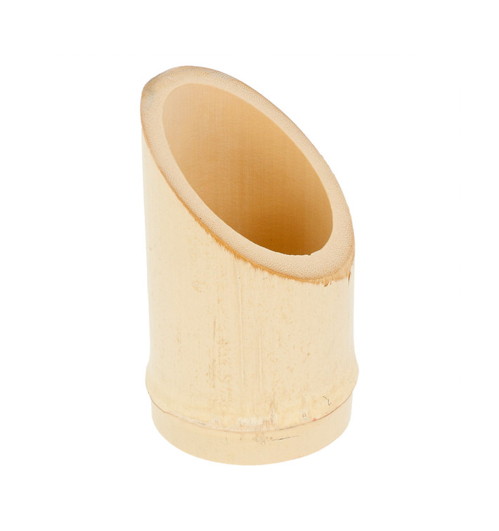 Verrine Bambou Dégustation Tronqué 5x9cm (200 Utés) Verrine Bambou Dégustation Tronqué 5x9cm (200 Utés)