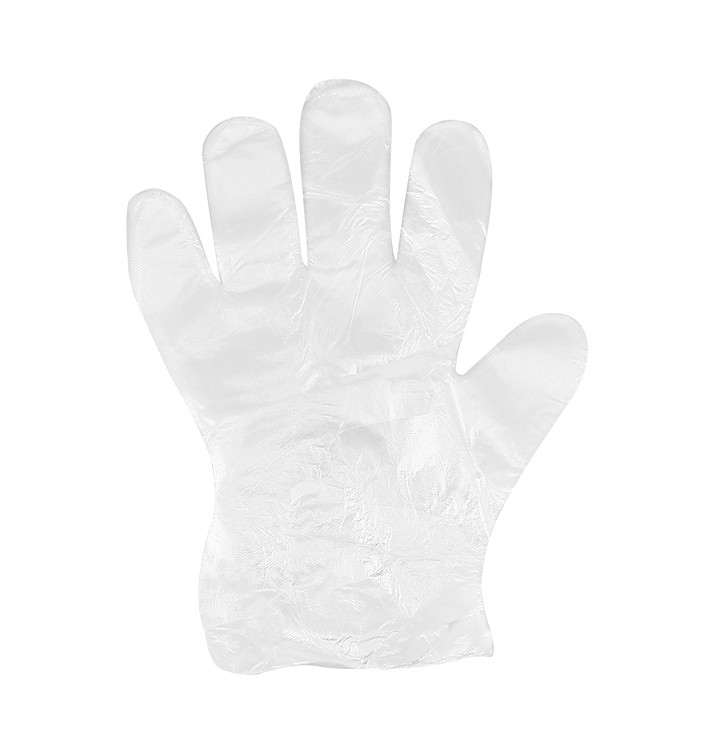 Gants en polyéthylène en relief Transparent (100 Utés) Gants en polyéthylène en relief Transparent (100 Utés)