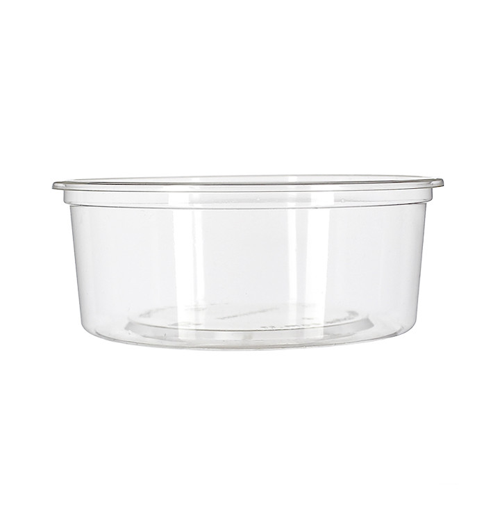 Tub Deli Container PLA transparant Compostable 240ml (50 Stuks) Tub Deli Container PLA transparant Compostable 240ml (50 Stuks)
