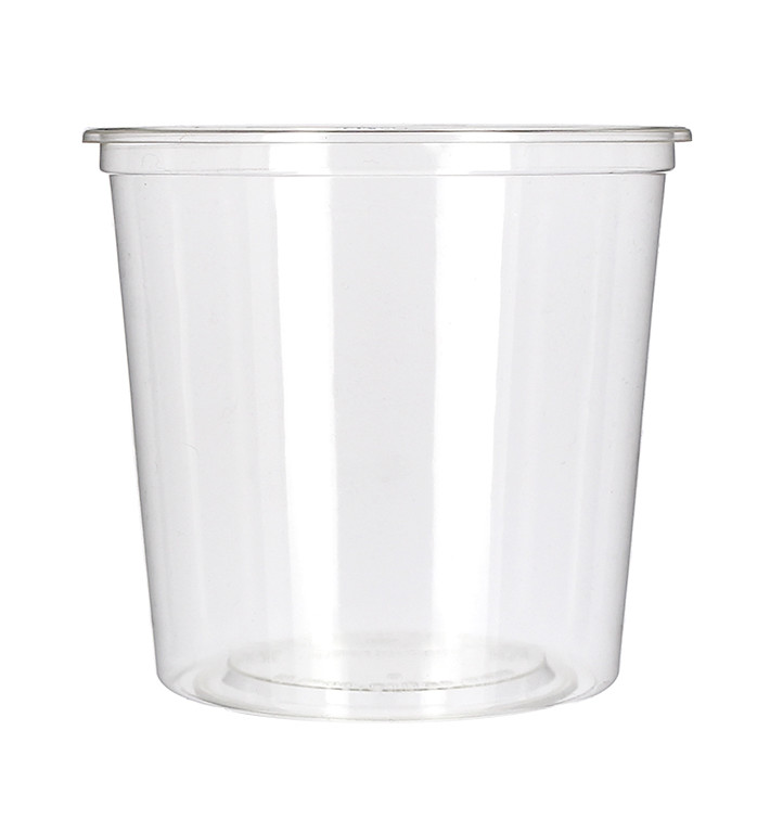 Récipient Compostable PLA Transparent 720ml (50 Utés)