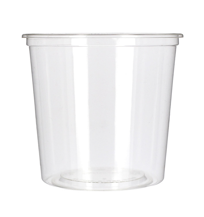 Tub Deli Container PLA transparant Compostable 720ml (600 Stuks) Tub Deli Container PLA transparant Compostable 720ml (600 Stuks)