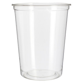 Récipient Compostable PLA Transparent 960ml (50 Utés)