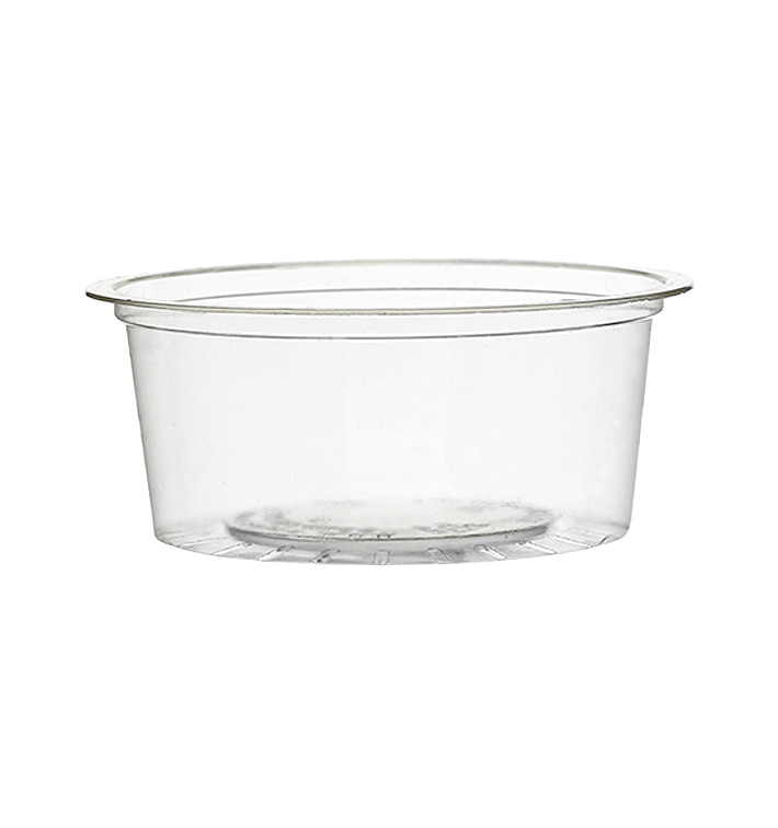 Pot à Sauce PLA Transparent 80ml (100 Utés) Pot à Sauce PLA Transparent 80ml (100 Utés)