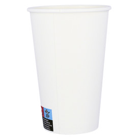 Gobelet Carton Blanc ECO 16Oz/480ml Ø9cm (50 Utés)