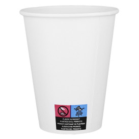 Gobelet Carton Blanc ECO 14Oz/420ml Ø9cm (50 Utés)