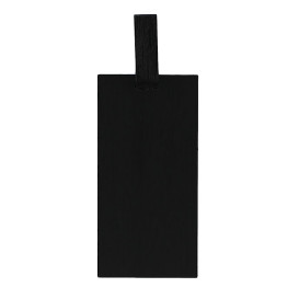 Mini Pelle Bambou Noire Pour Tapas 10x5cm (400 Utés)