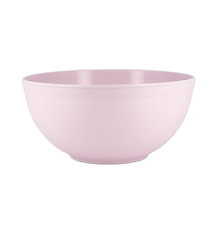 Herbruikbare duurzame PP Mineral Roze 2l schaal Ø20cm (36 Stuks) Herbruikbare duurzame PP Mineral Roze 2l schaal Ø20cm (36 Stuks)