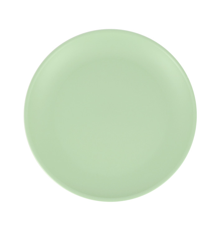 Herbruikbare Bord Durable PP Mineraal Groen Ø23,5cm (6 stuks) Herbruikbare Bord Durable PP Mineraal Groen Ø23,5cm (6 stuks)