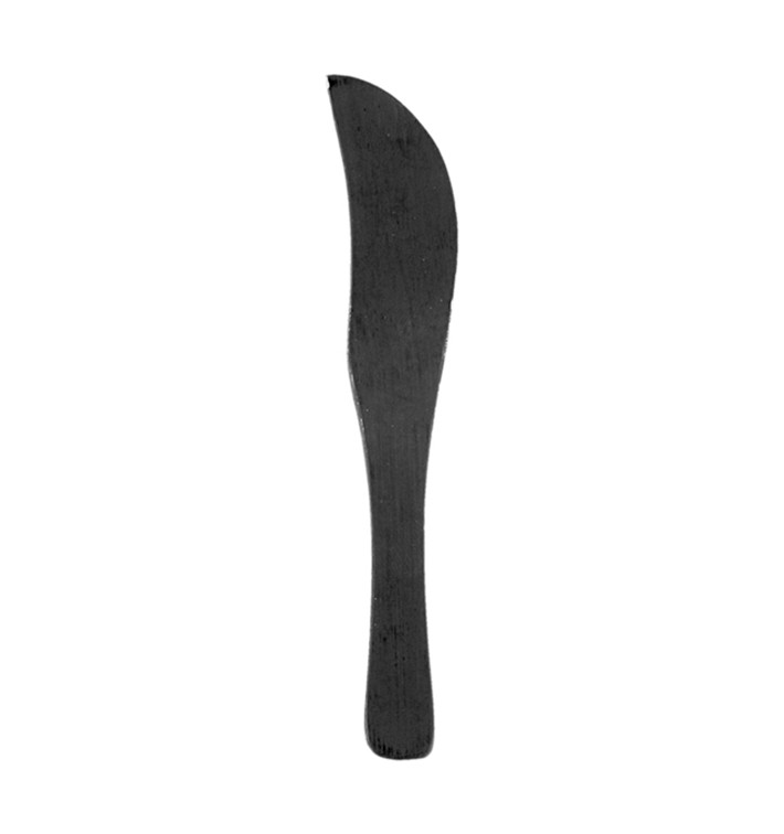 Couteau Bambou Degustation Noir 9cm (50 Unités) Couteau Bambou Degustation Noir 9cm (50 Unités)