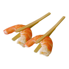 Bamboe Bediening tang 9cm (10000 stuks)