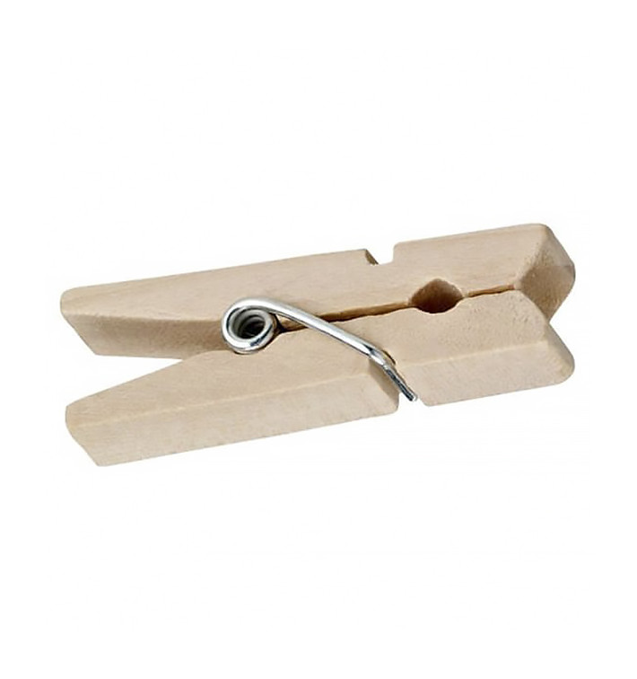 Pince en Bambou Buffet 2,5cm (10000 Unités) Pince en Bambou Buffet 2,5cm (10000 Unités)