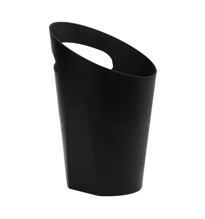Herbruikbare Ijsemmer PP Zwart voor 1 fles (6 stuks) Herbruikbare Ijsemmer PP Zwart voor 1 fles (6 stuks)