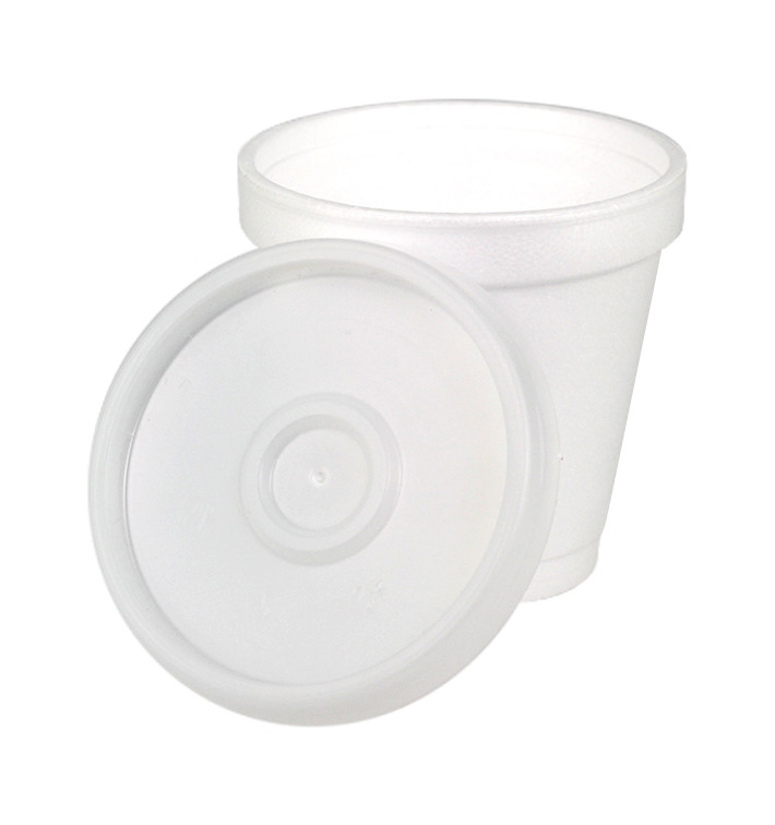 FOAM EPS thermische beker 4oz/120ml + deksel (100 Eenheden) FOAM EPS thermische beker 4oz/120ml + deksel (100 Eenheden)