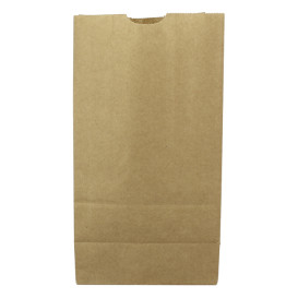 Sac en papier KRAFT sans anses 45g/m² 15+9x28cm (25 Unités)