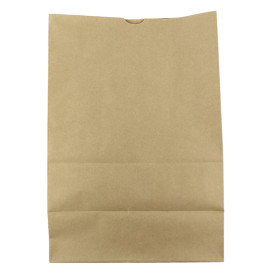 Sac en papier KRAFT sans anses 80g/m² 30+18x43cm (25 Utés)