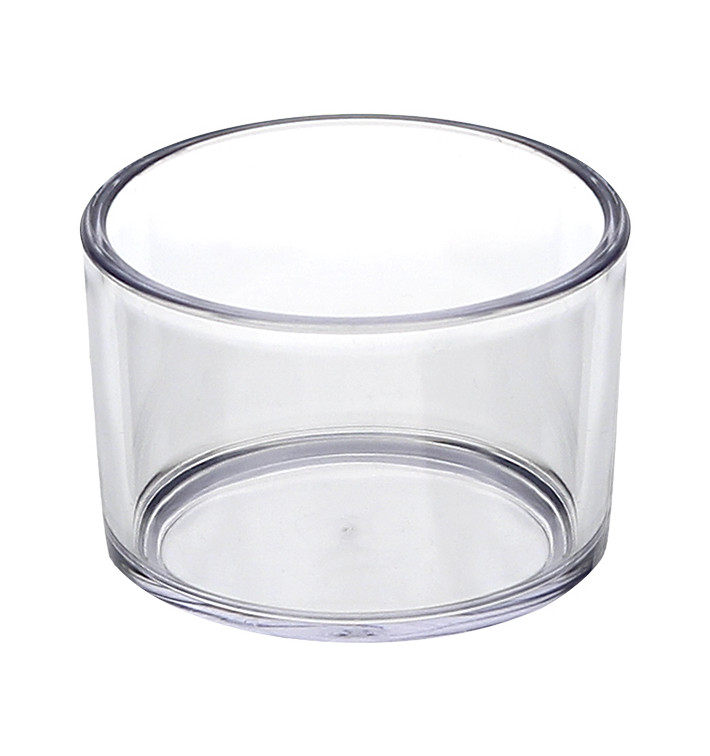 SAN "Zero" duurzame degustatie kom Transparant 65ml (6 Stuks) SAN "Zero" duurzame degustatie kom Transparant 65ml (6 Stuks)