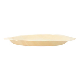 Assiette en Bois Octogonal 260mm (200 Unités)