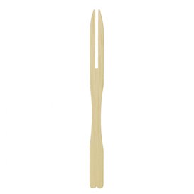 Bamboe proeving mini vork 9cm (200 stuks) 