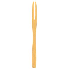 Fourchette en Bambou Plate 16,5cm (50 Unités)