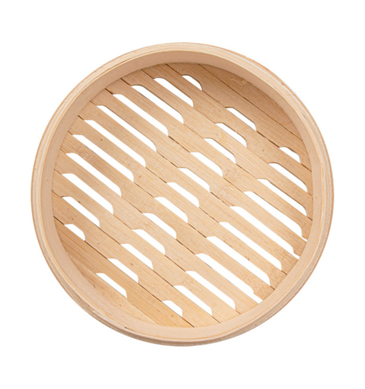 Bamboe stomer "Maxi" Ø20x6cm (32 stuks) Bamboe stomer "Maxi" Ø20x6cm (32 stuks)