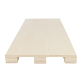 Houten mini Pallet Bediening Platter 40x15x2cm (1 stuk) 