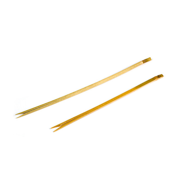 Bamboe Bediening tang 15cm (200 stuks) Bamboe Bediening tang 15cm (200 stuks)